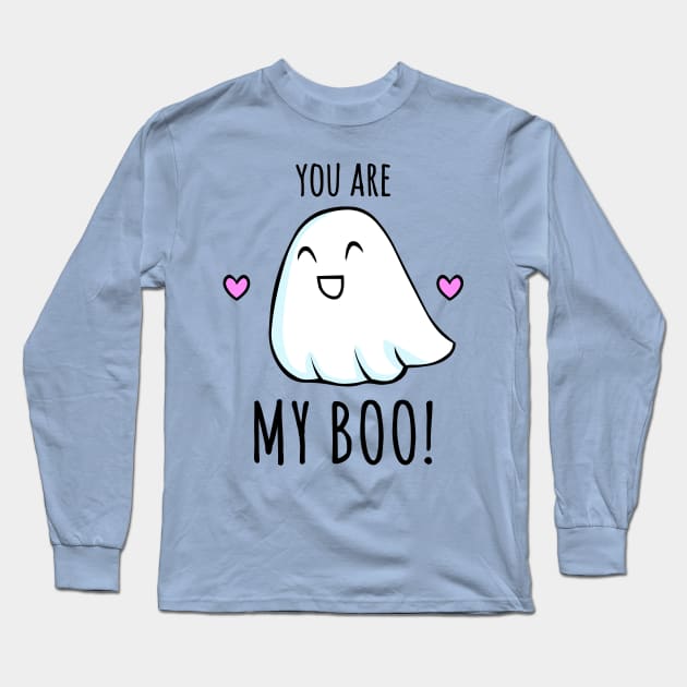 Ghost Love Long Sleeve T-Shirt by AnishaCreations